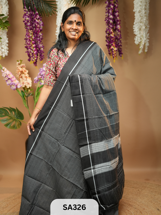 Pettada Anchu Saree-BLACK Saree Story with Shanmuga Priya