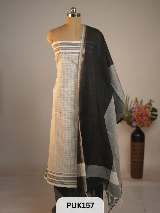 PATTEDA ANCHU INSPIRED SALWAR SUIT - 3PCS