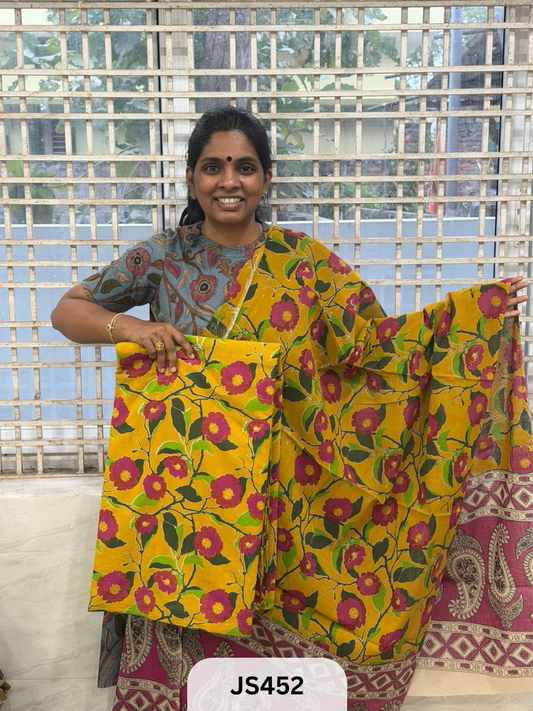 KALAMKARI MAL COTTON SALWAR SUIT