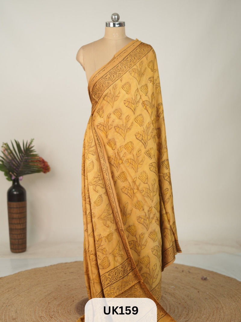 DABU KALAMKARI MODAL SILK