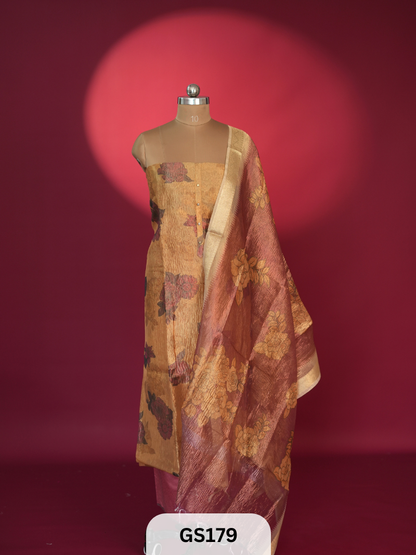 PREMIUM TISSUE SILK SALWAR SUIT