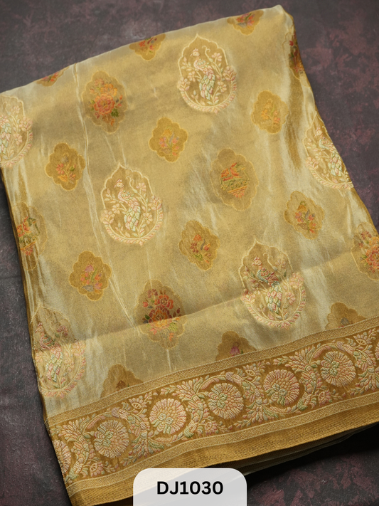 BANARASI KATAN RANGAT SAREE
