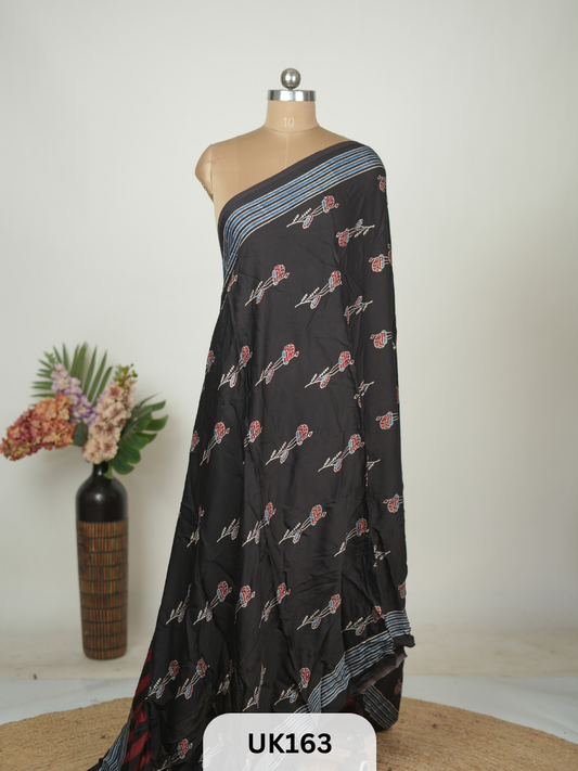 MODAL HANDBLOCK DUPATTA