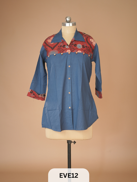 PLAIN COTTON SHORT TOP