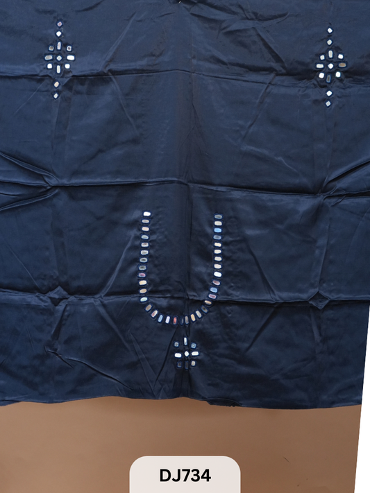MODAL BLOUSE |KUTCH MIRROR WORK | MASHRU FABRIC