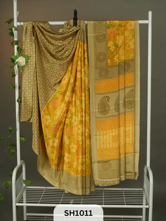 Magic Crape Saree