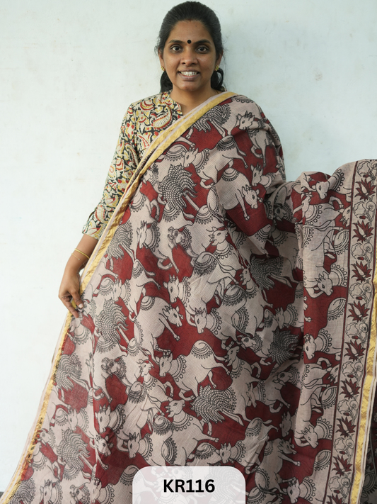 KALAMKARI KOTA SAREE