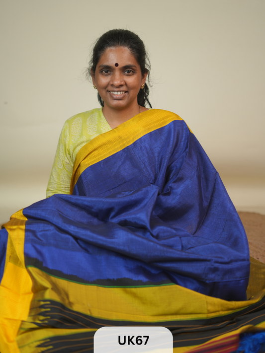 ILKAL GAYATRI PLAIN SAREE