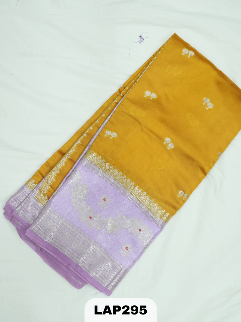 Banaras kora dupion silk saree