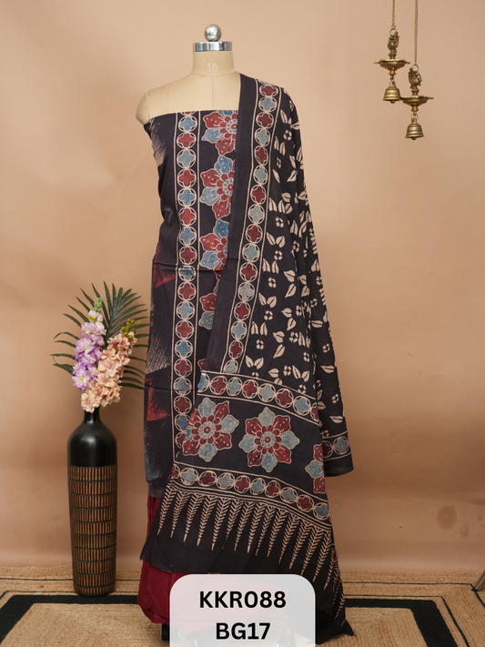 COTTON AJRAKH SALWAR SUIT