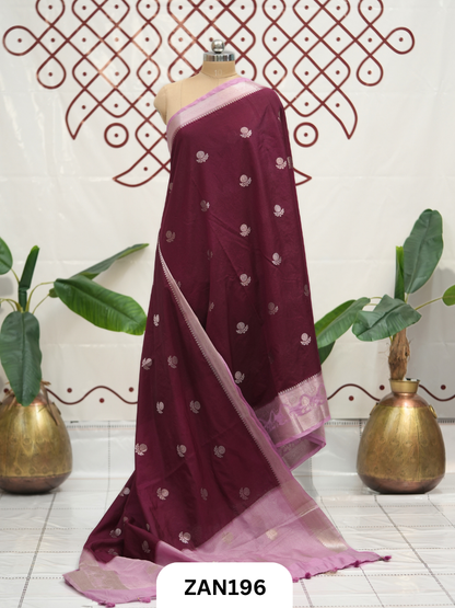 Kora Organza - The Rare Burgundy Shade