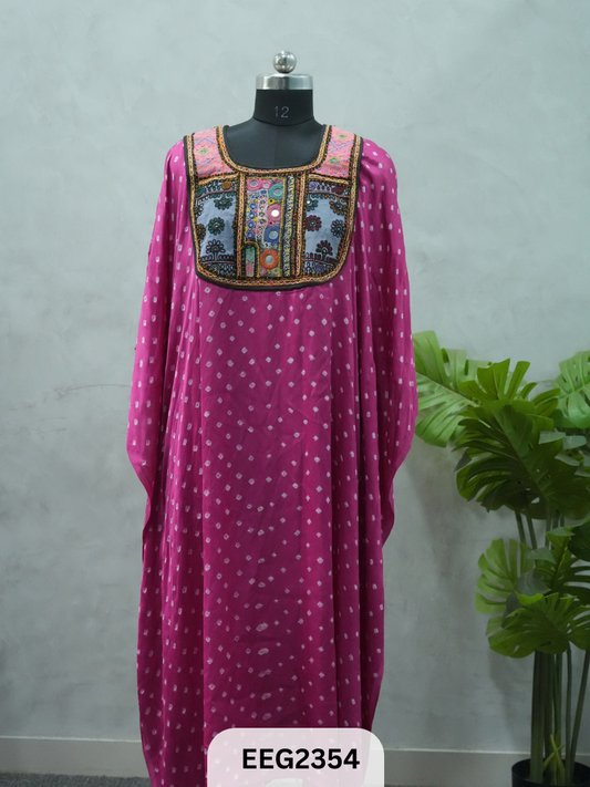 KUTCH PATCHWORK BHANDHEJ MODAL KHUFTAN-FREE SIZE