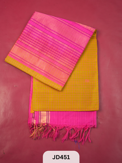 KALASHETRA PURE SILK COTTON SAREE