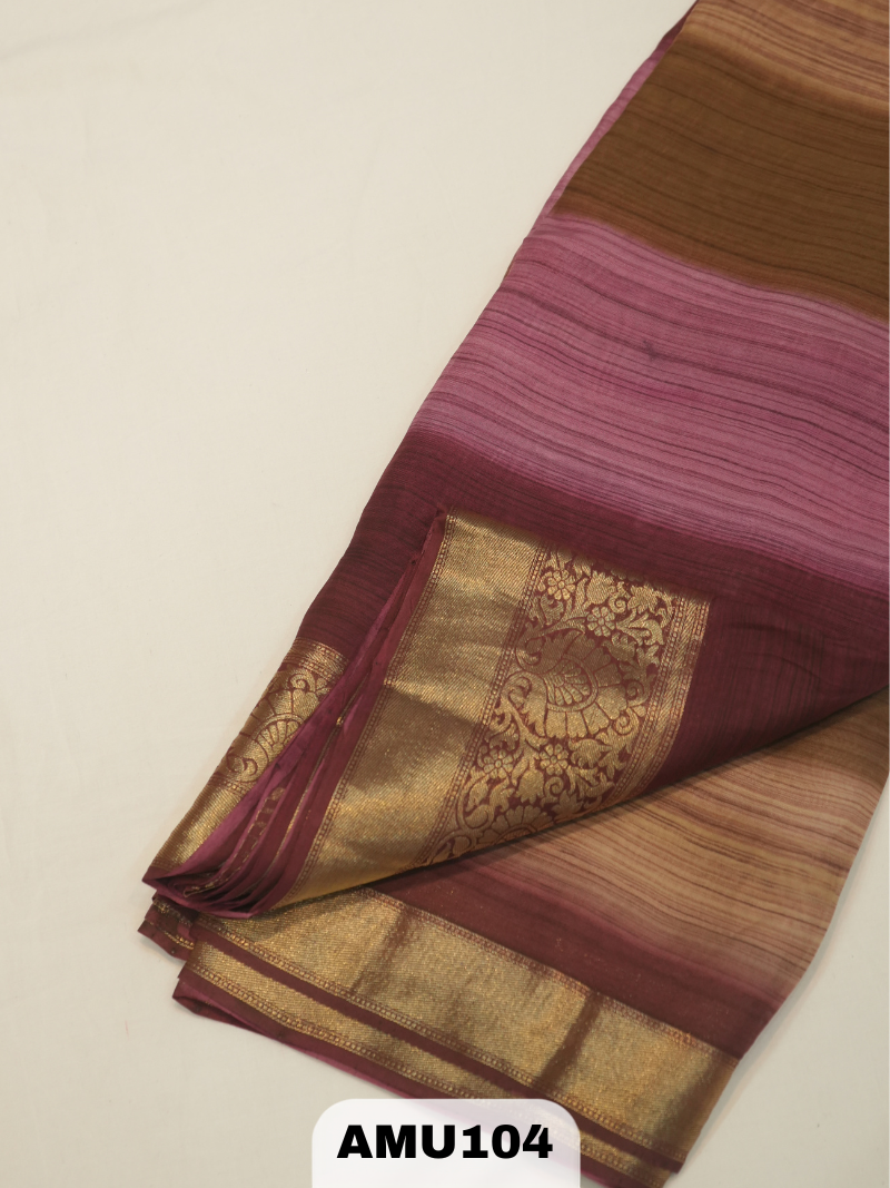 BANARAS ORGANZA SILK SAREE