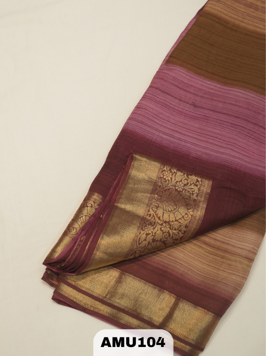BANARAS ORGANZA SILK SAREE