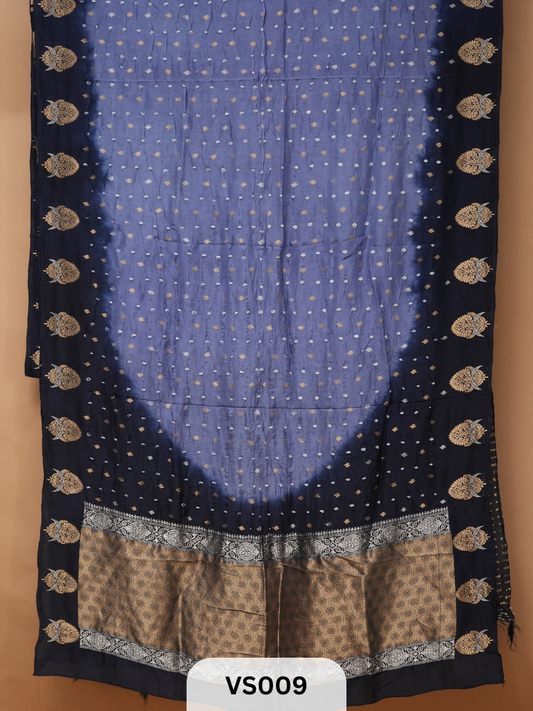 RAW MANGO X BANDHANI SAREE