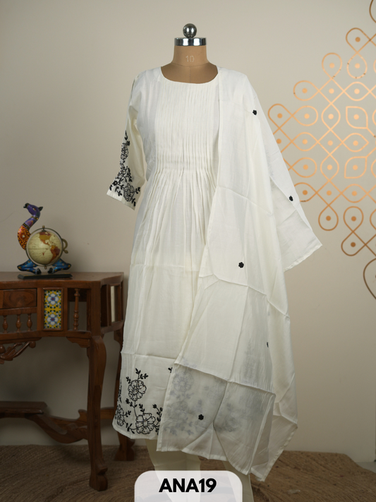 PURE MUSLIN SILK PREMIUM 3 PCS SET