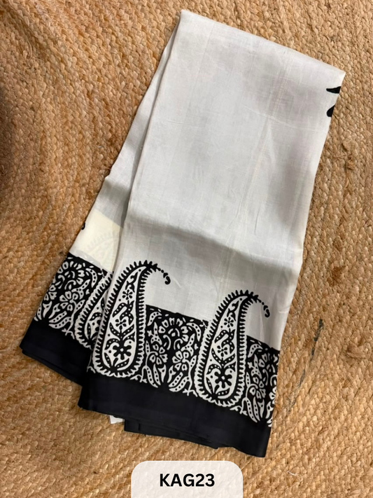Pure Bhisnupur Batik Handpainted