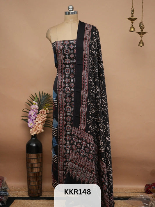 MODAL AJRAKH SALWAR SUIT