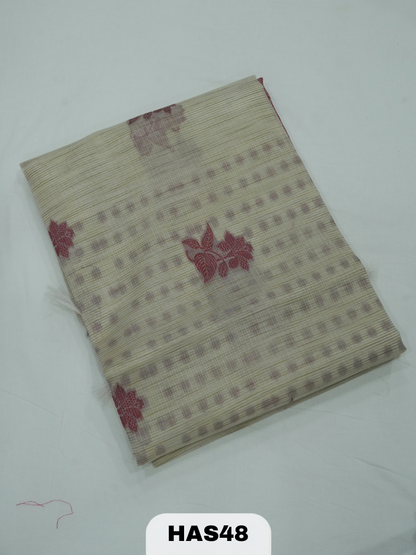 BANARAS COTTON JACQUARD SAREE
