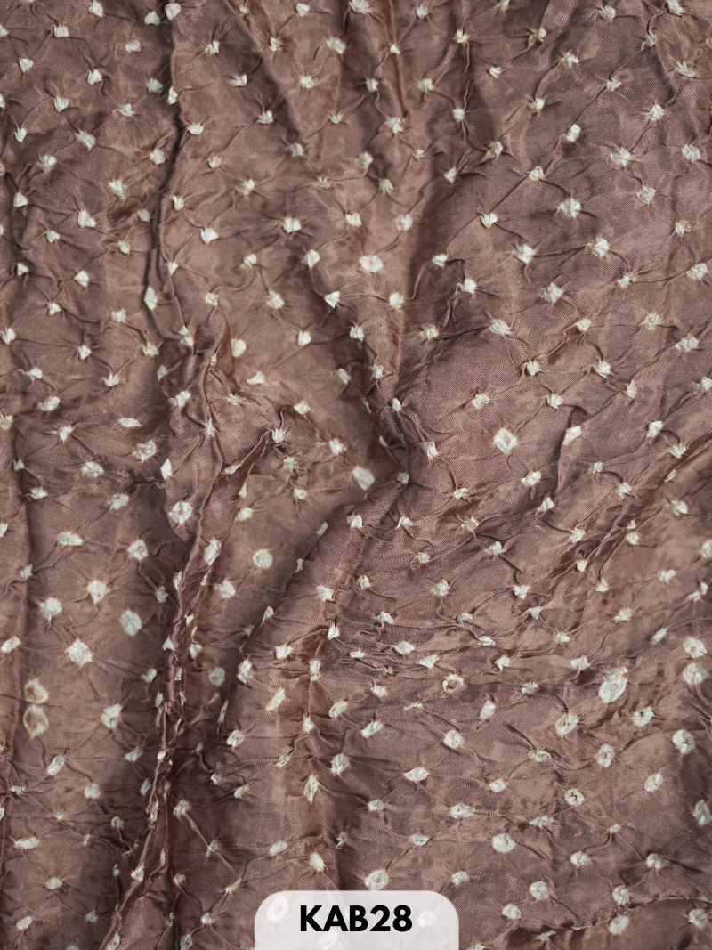 MODAL BHANDHINI FABRIC - 1 MTR