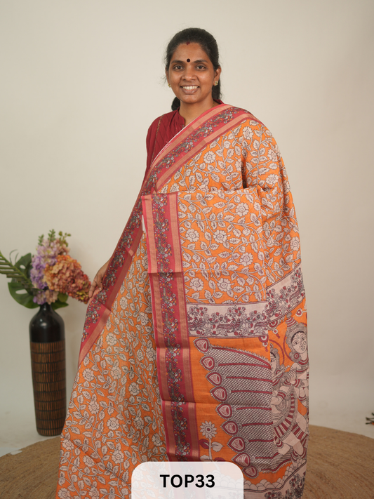 LINEN COTTON SAREE
