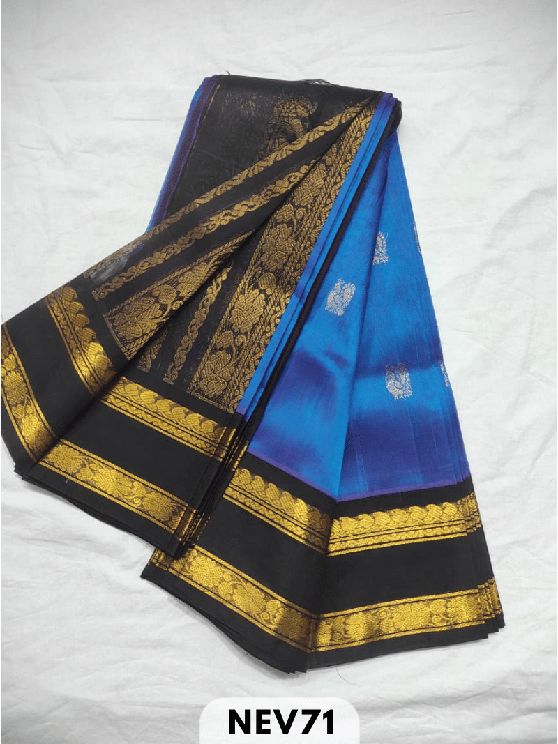 KORVAI BODY BUTTA WITH RICH PALLU SAREE - HANDLOOM