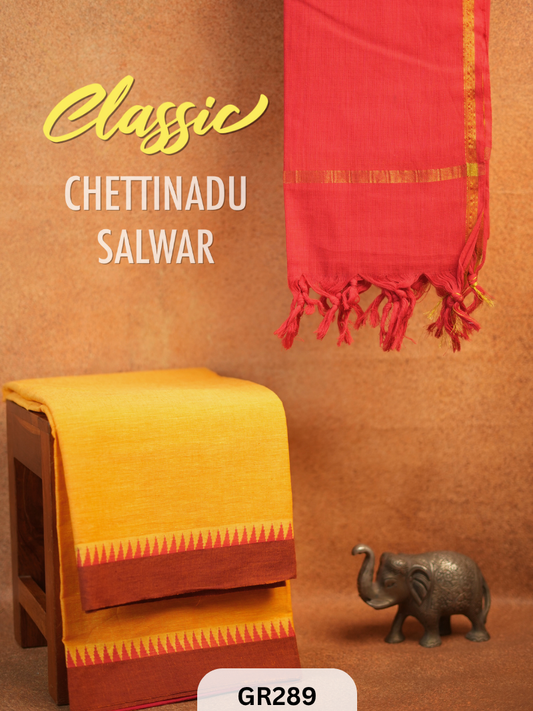 Chettinad Cotton Salwar Suit