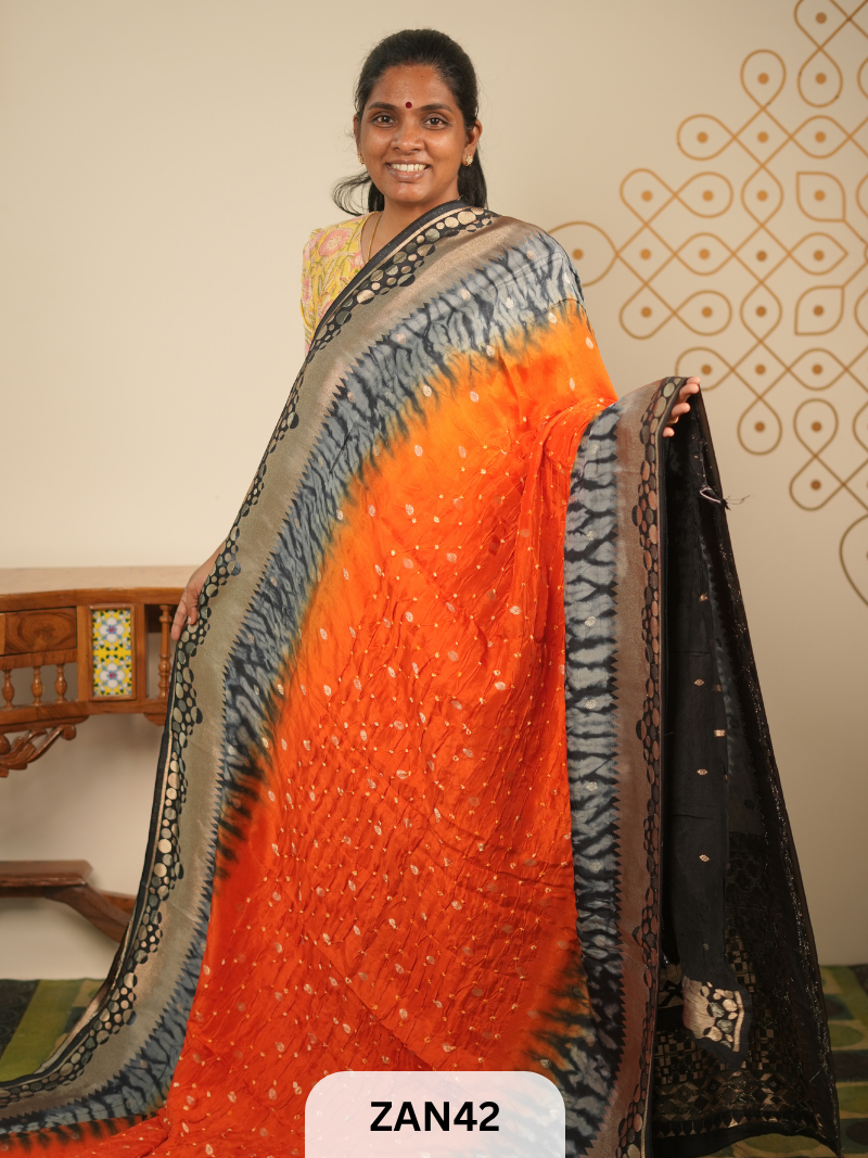 BANARASI BANDHINI - VISCOSE SAREE