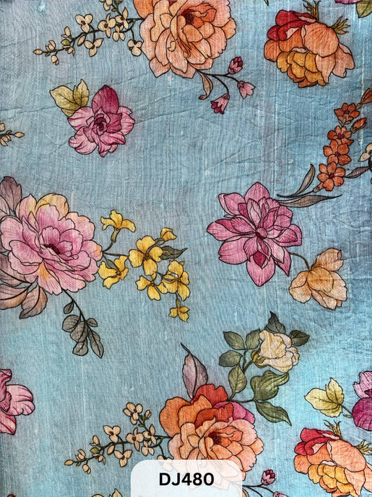 PURE RAW SILK FABRIC