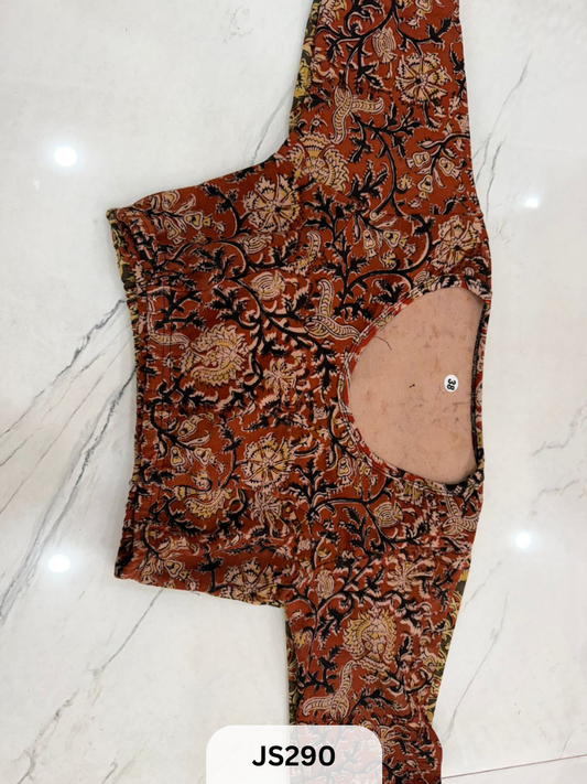 Kalamkari Stitched Blouse - 38 Size