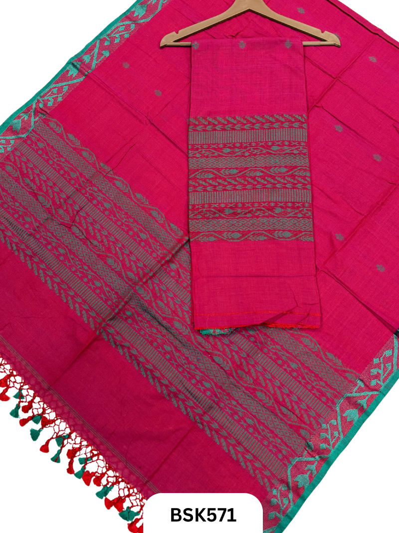 Premium Pure Handloom Cotton Bhujodi Salwar Suit