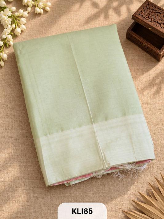 Pettada Anchu Semi Silk Saree With Gayathri Border