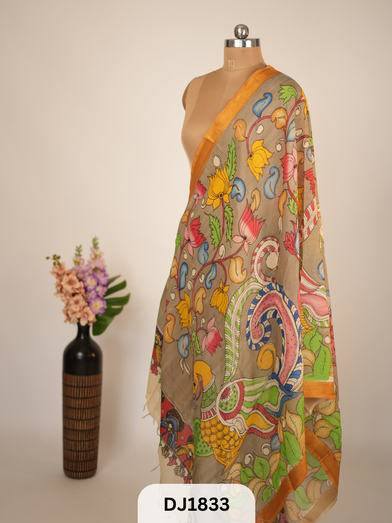 PENKALAMKARI DUPATTA | NIZAM BORDER