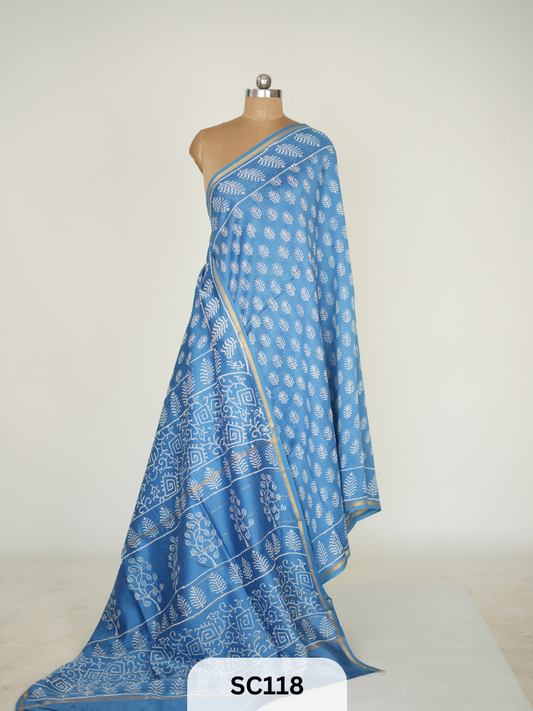 CHANDERI SILK SAREE