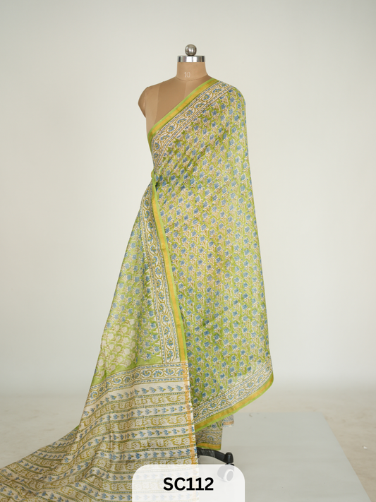 CHANDERI SILK SAREE