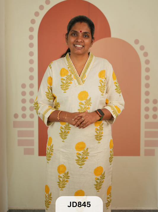 KHADI COTTON -2PCS SUIT