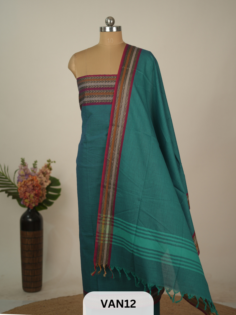 NARAYANPET MERCERISED SOFT COTTON SALWAR SUIT