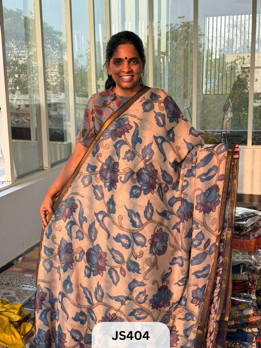 PREMIUM PURE KOTA KALAMKARI SAREE