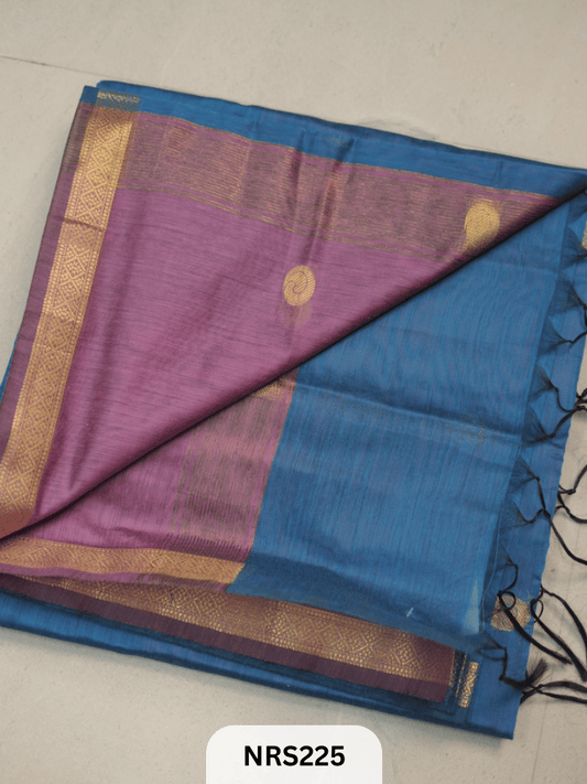 CHANDERI INSPIRED MAHESWARI SAREE