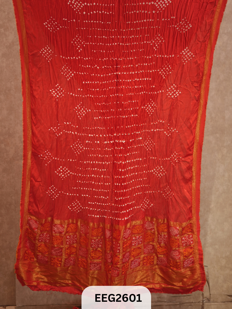 MODAL FUSIOIN SAREE WITH DOLA BORDER - EXCLUSIVE