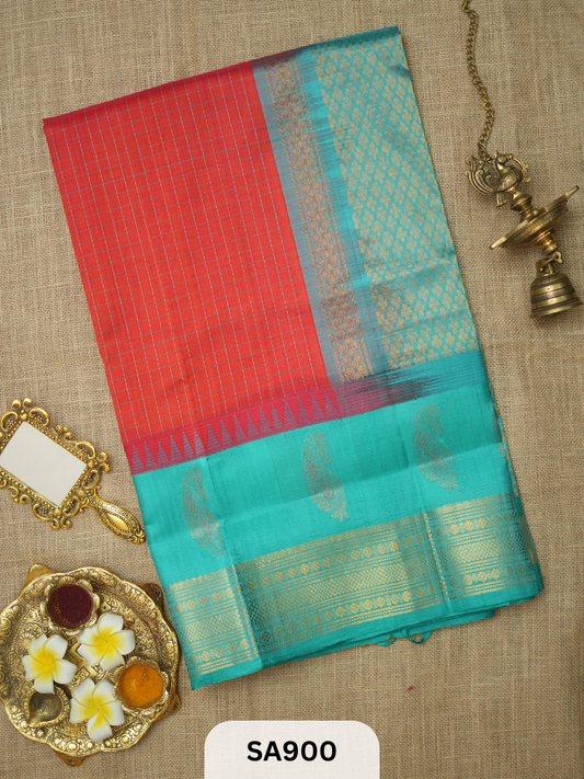 PURE HANDLOOM SILK COTTON SAREE