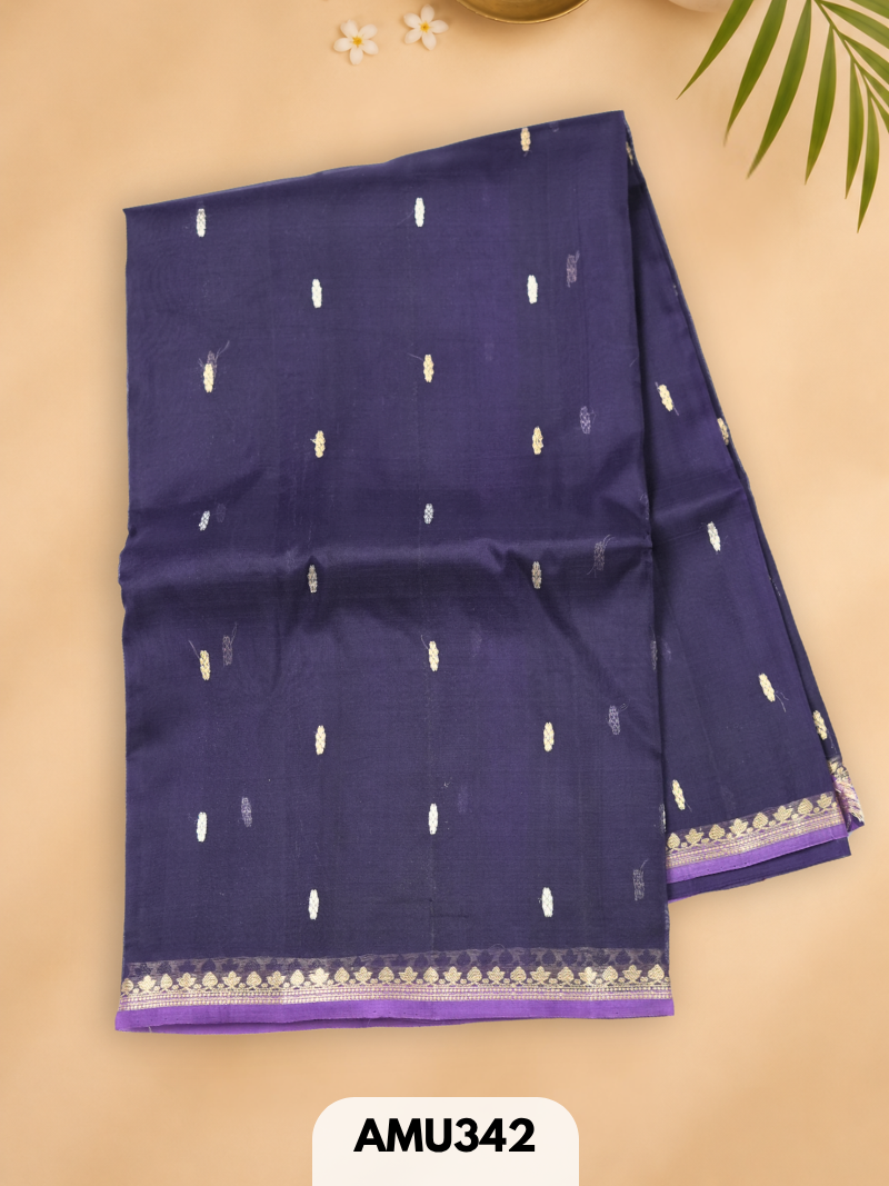 PURE KORA ORGANZA HANDLOOM SAREE