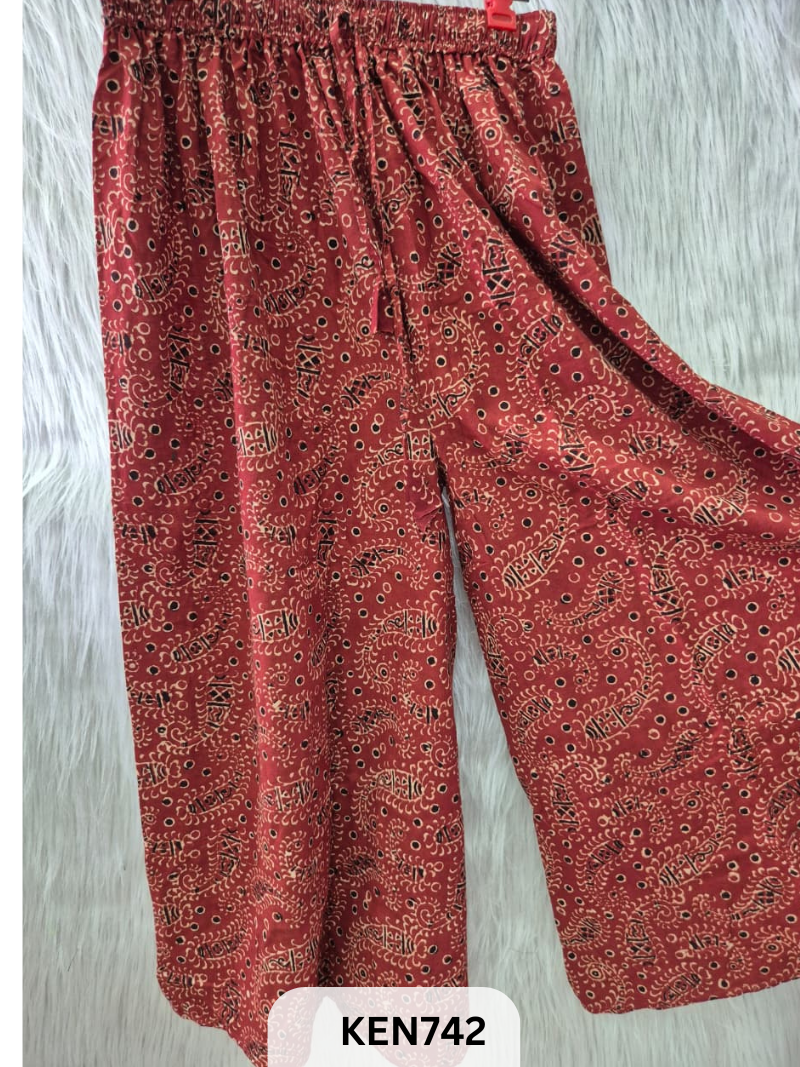 COTTON NATURAL PROCESS PALAZO (22-40INCH)