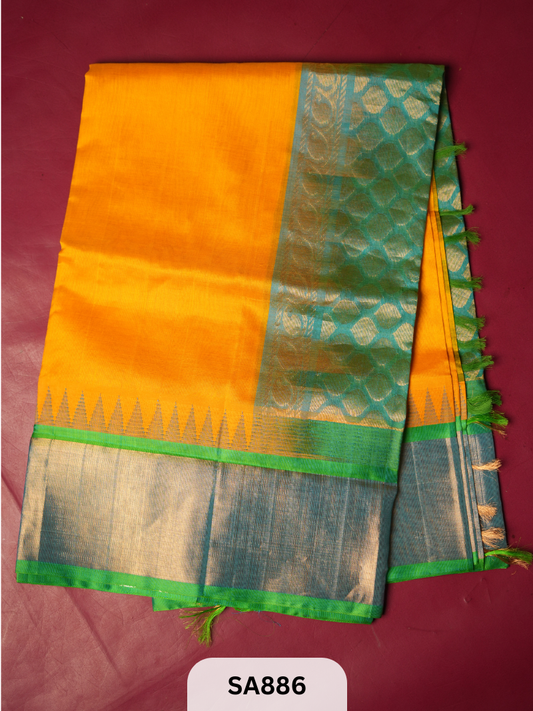 PURE HANDLOOM SILK COTTON SAREE