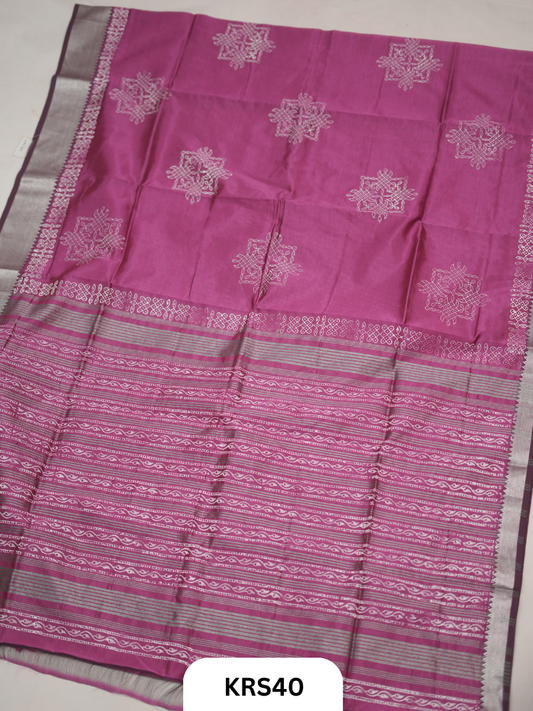 Mangalagiri Handblock Kollam Saree - DIWALI SPECIAL