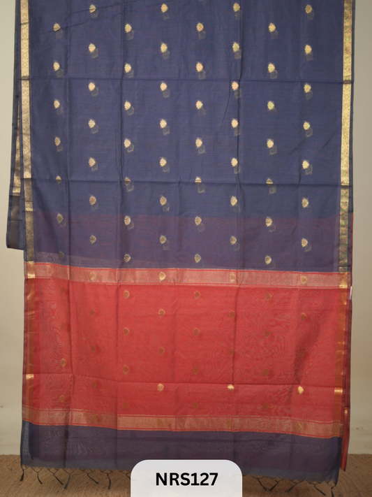 CHANDERI INSPIRED MAHESWARI SAREE