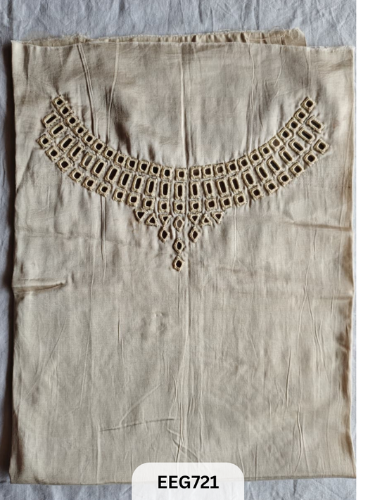 MASHRU MIRROR WORK UNSTITCHED BLOUSE  PIECE