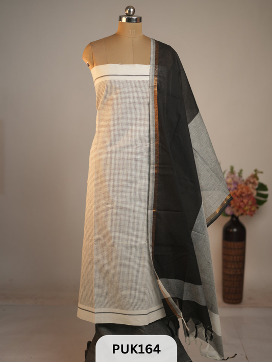 PATTEDA ANCHU INSPIRED SALWAR SUIT - 3PCS
