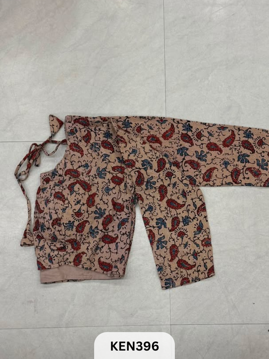 HAKOBA HANDBLOCK BLOUSE